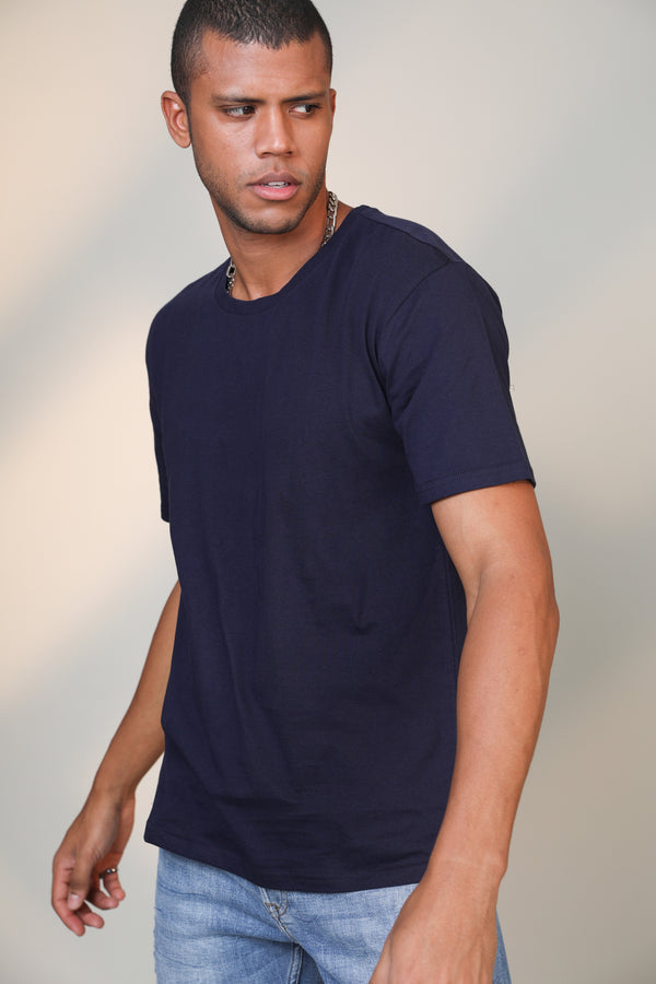 Navy - Short sleeve t-shirt