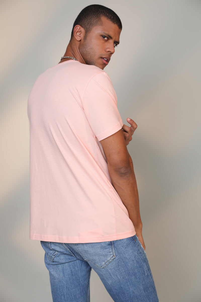 Peach- Short sleeve t-shirt - Botnia