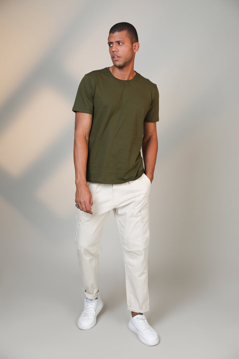 Olive - Short sleeve t-shirt - Botnia