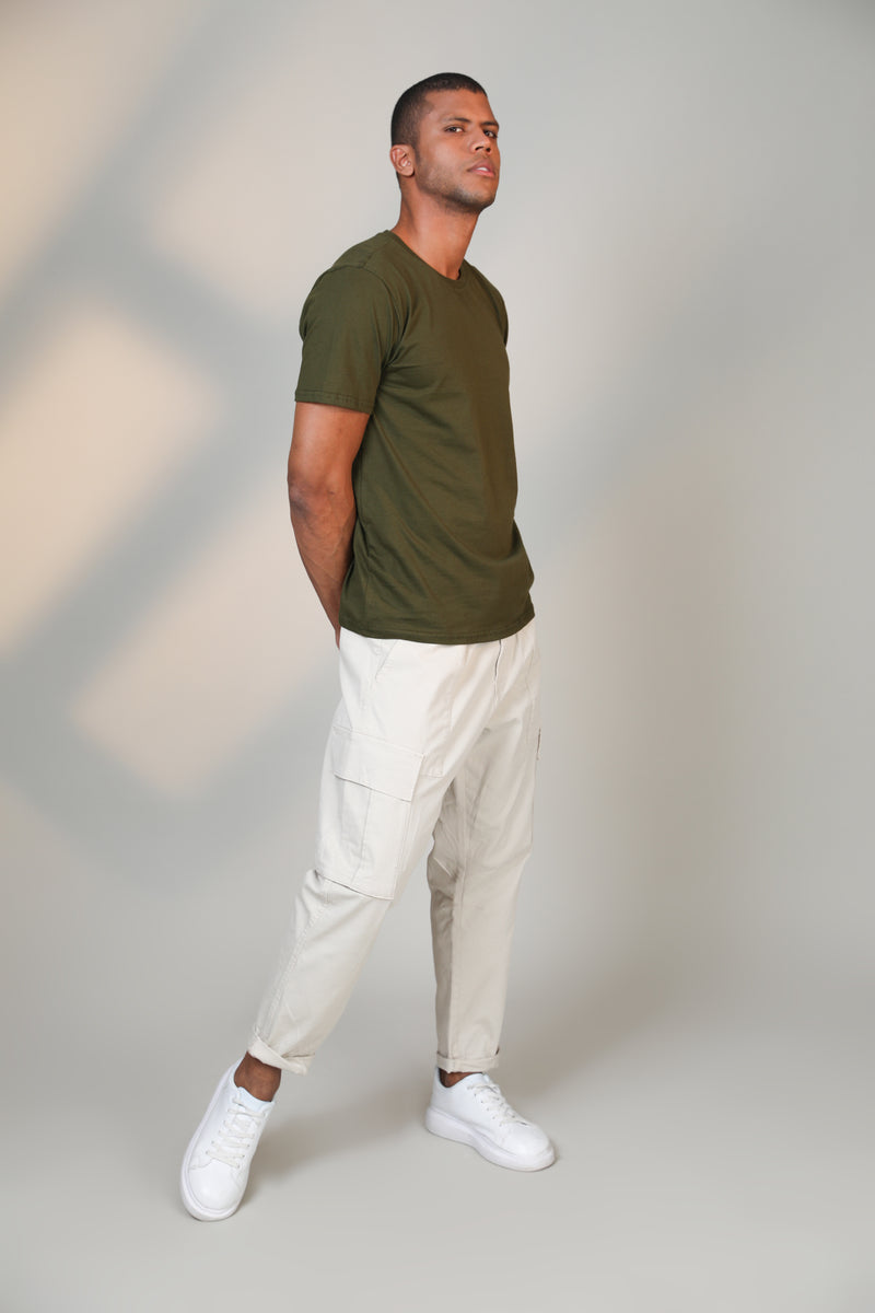 Olive - Short sleeve t-shirt - Botnia