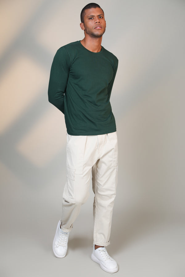 Emerald Green - Full sleeve t-shirt