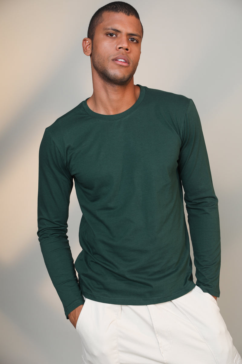 Emerald Green - Full sleeve t-shirt - Botnia