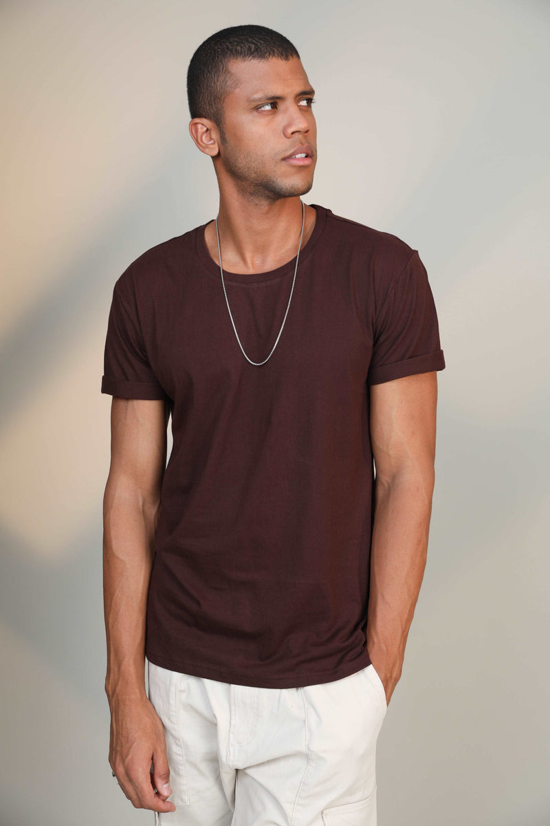 Brown - Short sleeve t-shirt - Botnia