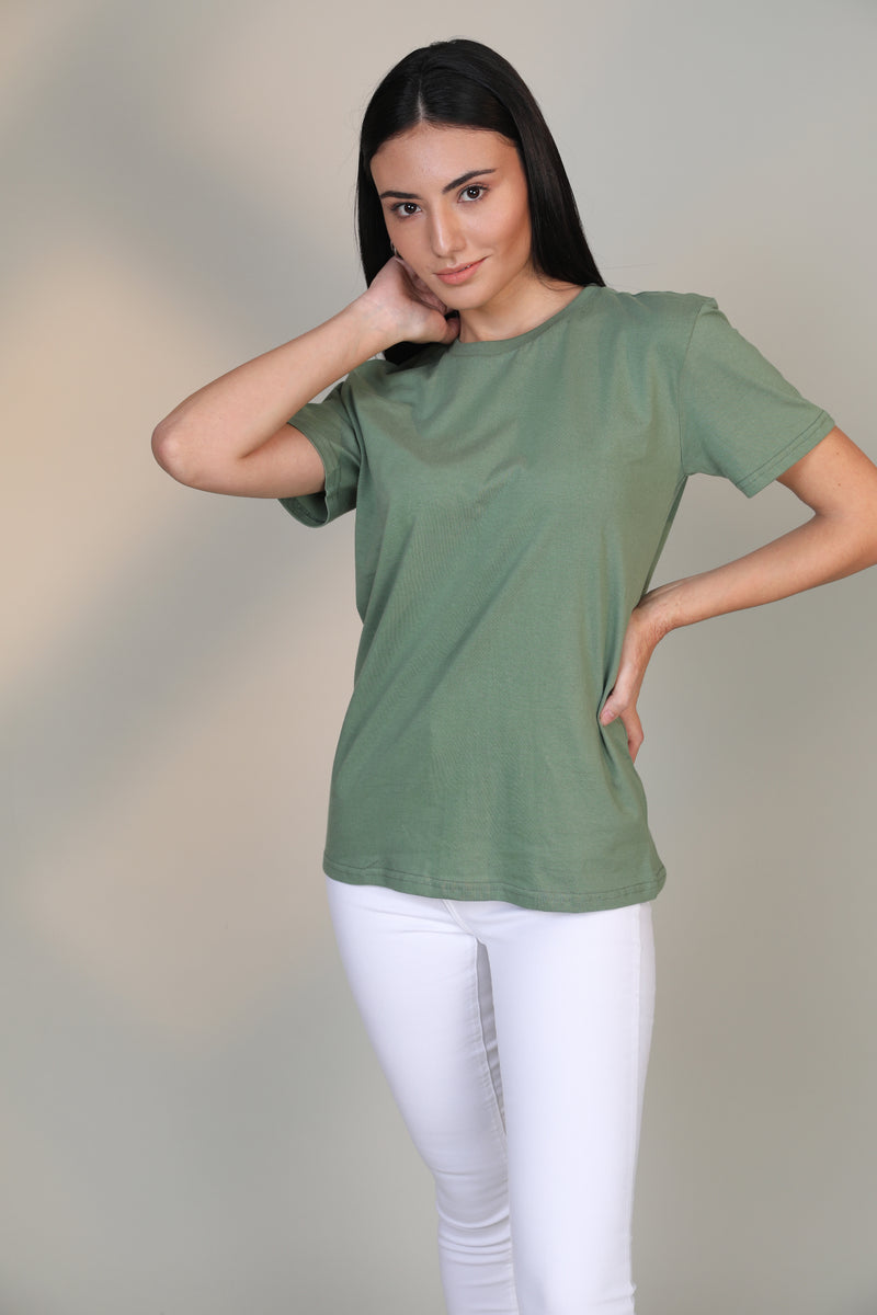 Pastel Green-Women Short sleeve t-shirt - Botnia