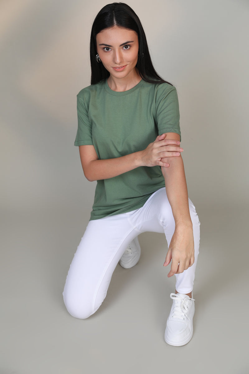 Pastel Green-Women Short sleeve t-shirt - Botnia