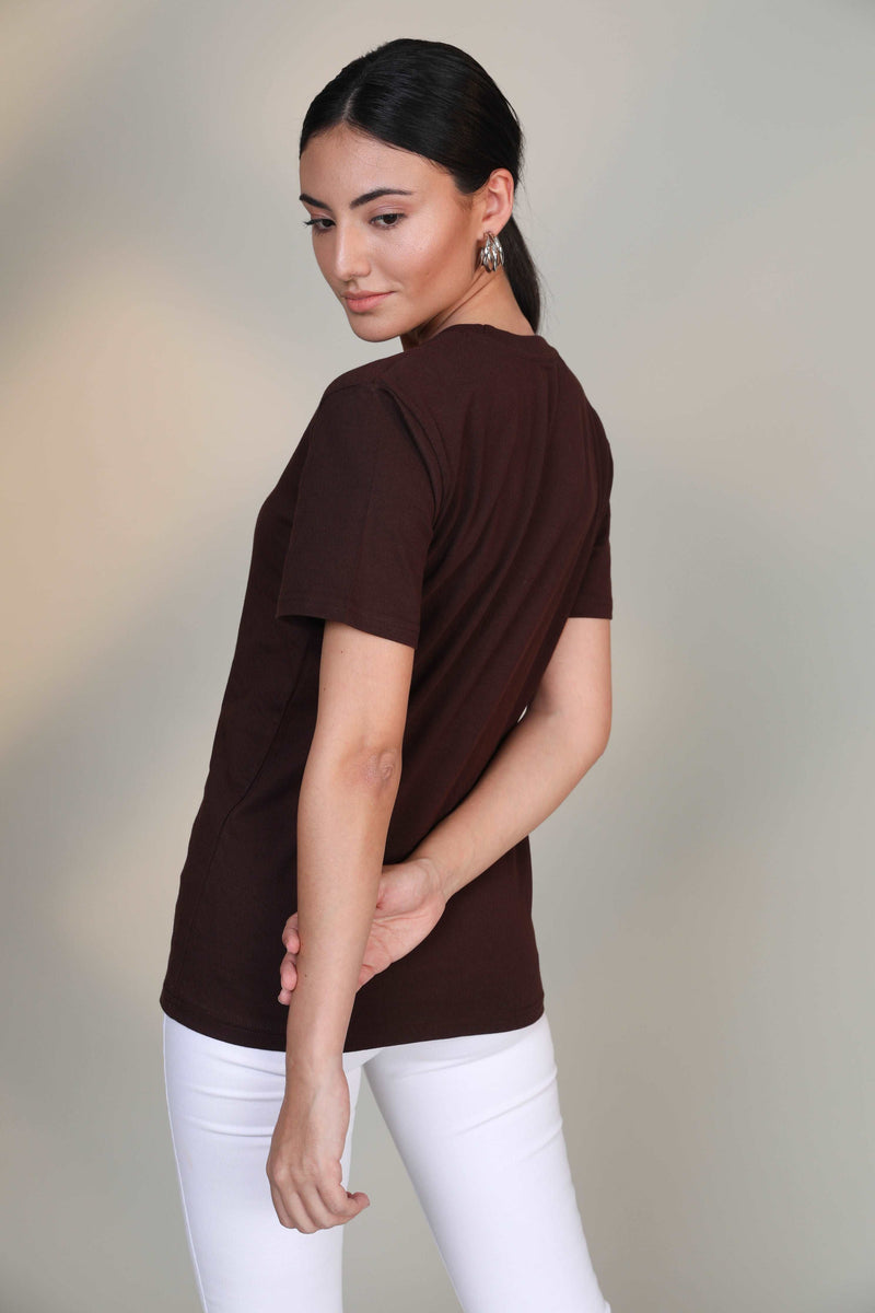 Brown-Women Short sleeve t-shirt - Botnia