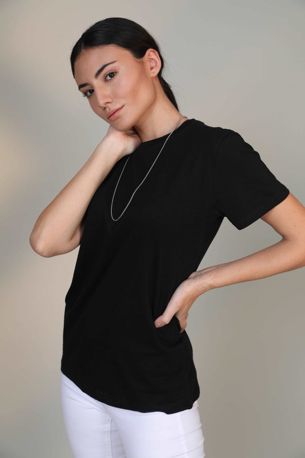 Bold Black -Women Short sleeve t-shirt