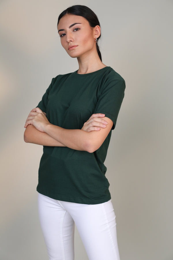 Emerald Green -Women Short sleeve t-shirt