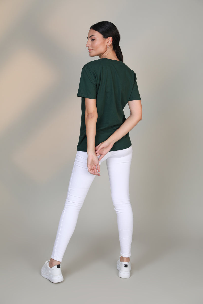 Emerald Green -Women Short sleeve t-shirt - Botnia