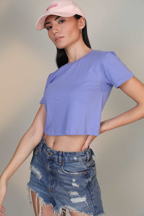 Crop Top- Very Peri