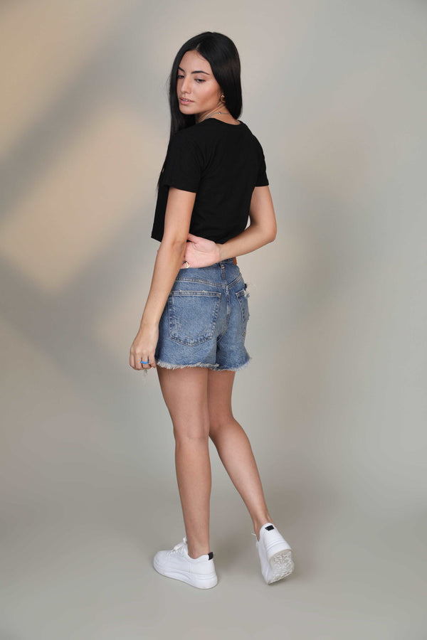 Crop Top- Black