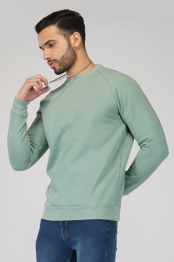 Sweatshirt- Granite Green