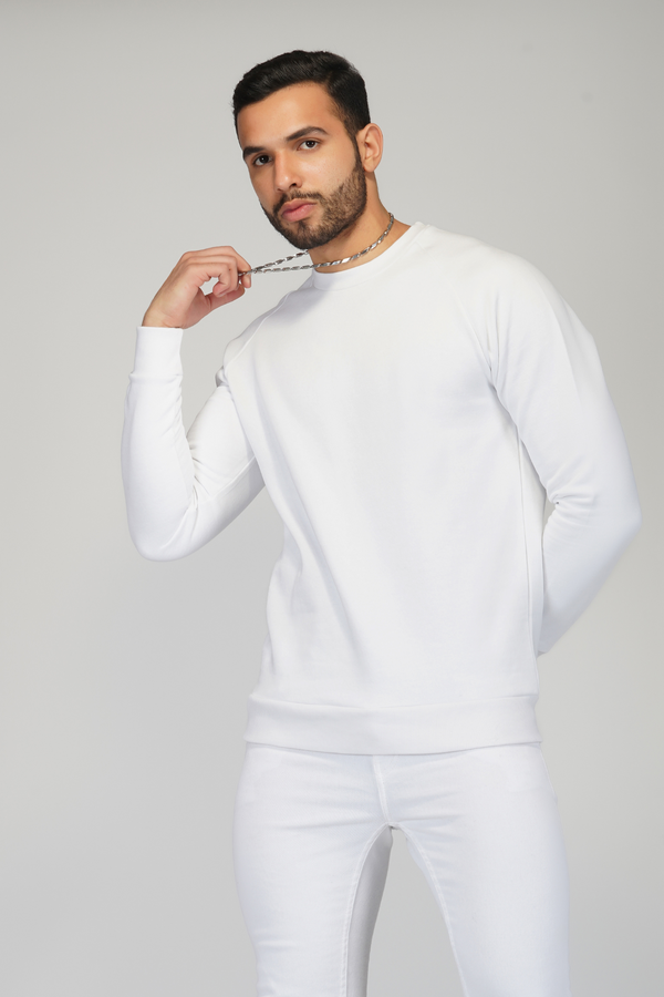 Sweatshirt- Ivory White