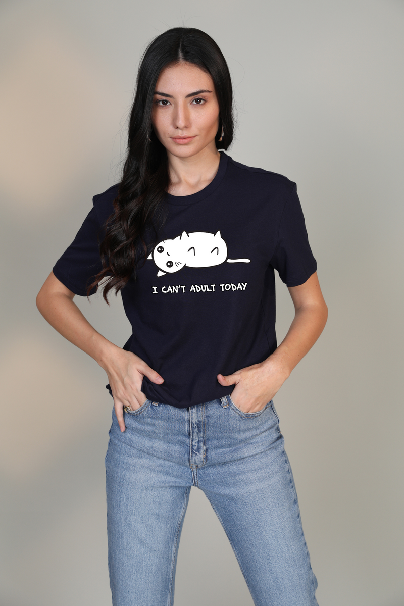 I can't adult today- Half sleeve t-shirt - Botnia