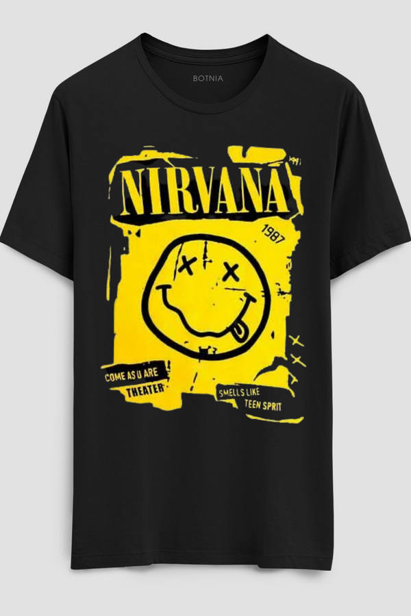 Nirvana- Half sleeve t-shirt