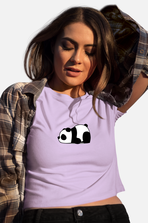 Panda -Crop Top