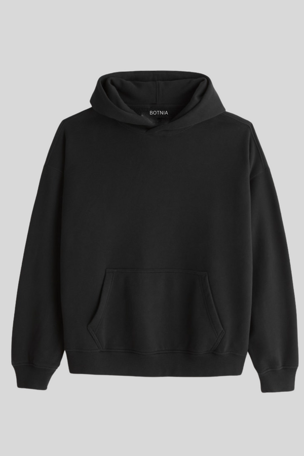 Oversized Hoodie- Bold Black