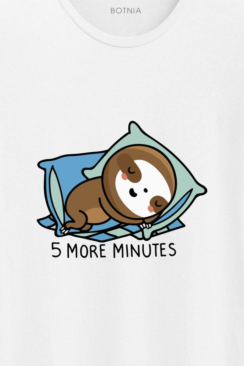 5 More Minutes- Half sleeve t-shirt - Botnia