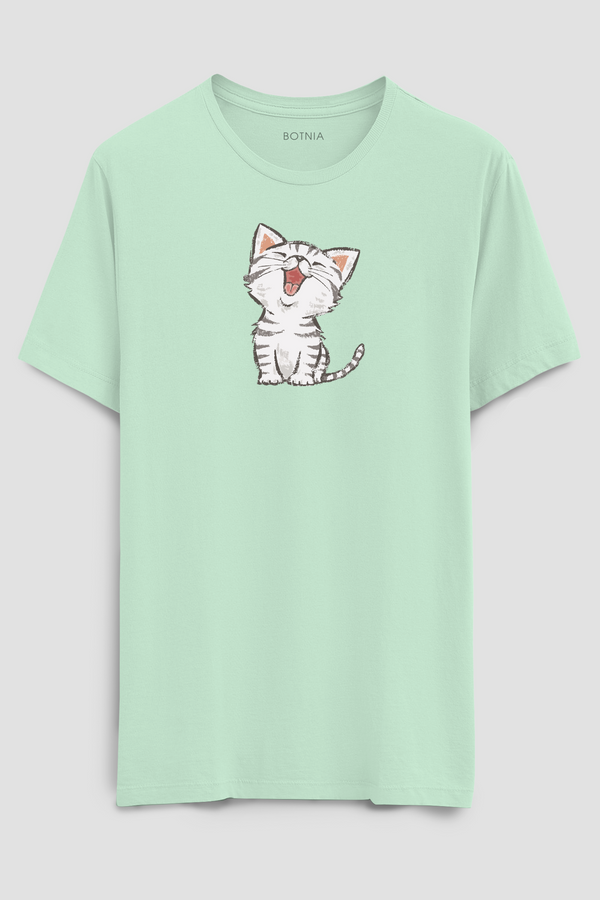 Meow- Half sleeve t-shirt