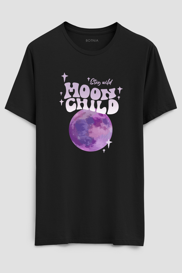 Moon child- Half sleeve t-shirt